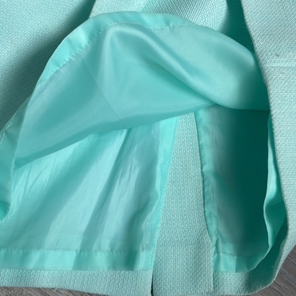 Evan Picone dress size 8 aqua gorgeous - Picture 11 of 12